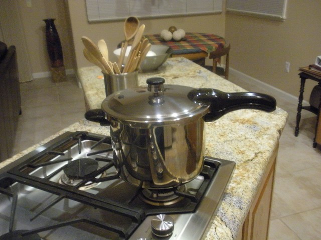 Rutabagas in the pressure cooker