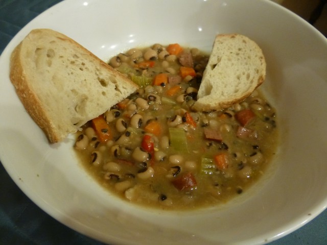 Black eyed pea/turkey sausage soup