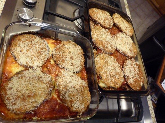 Eggplant parmesan 