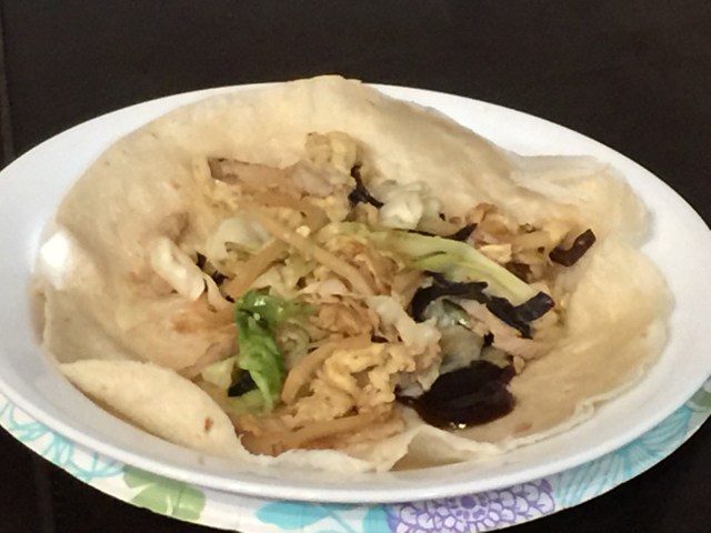 Moo Shu pork