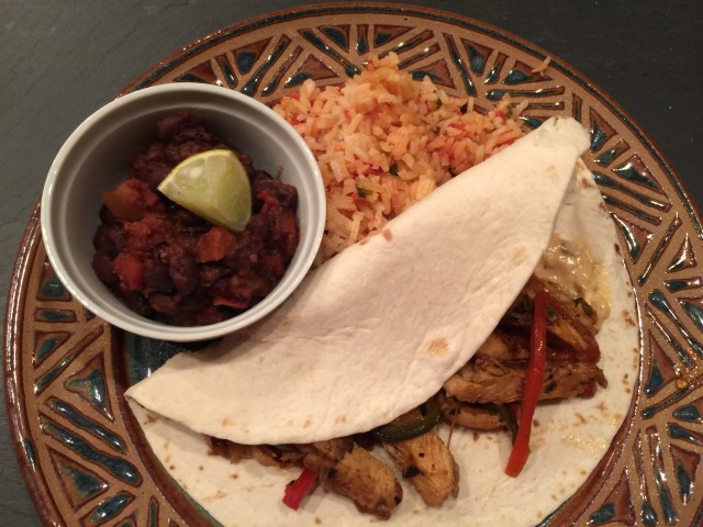 Chicken fajita redux