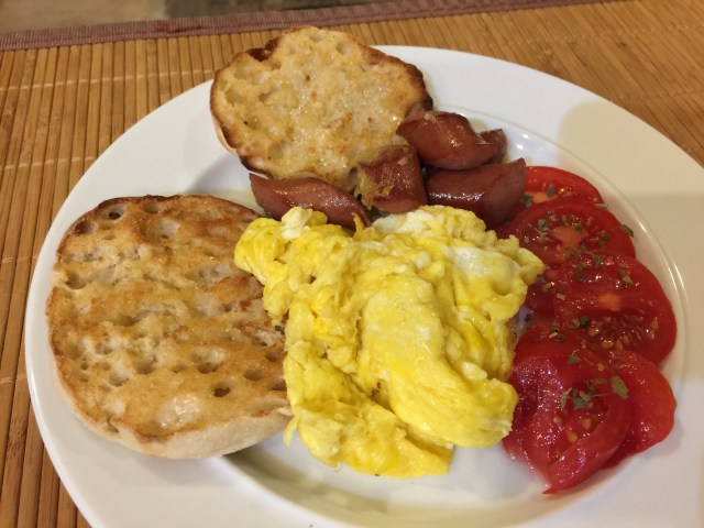 Breakfast for dinner