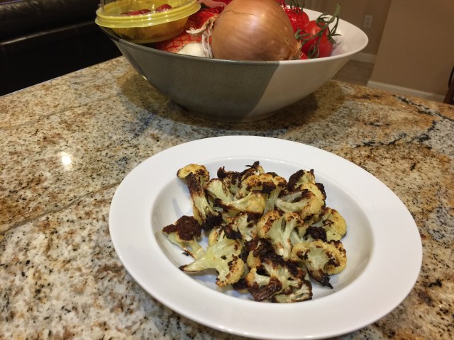 Roasted cauliflower