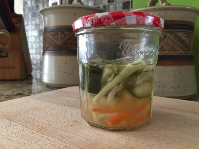 Thai pickled vegetables